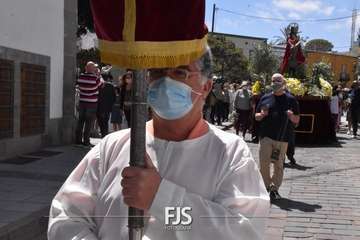 La procesión de La Burrita toma San Juan después de dos años de suspensión por la pandemia/Francisco Javier Santana y Antonio Alí.